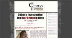Desktop Screenshot of ciwclibya.org